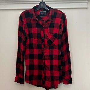 Rails button down